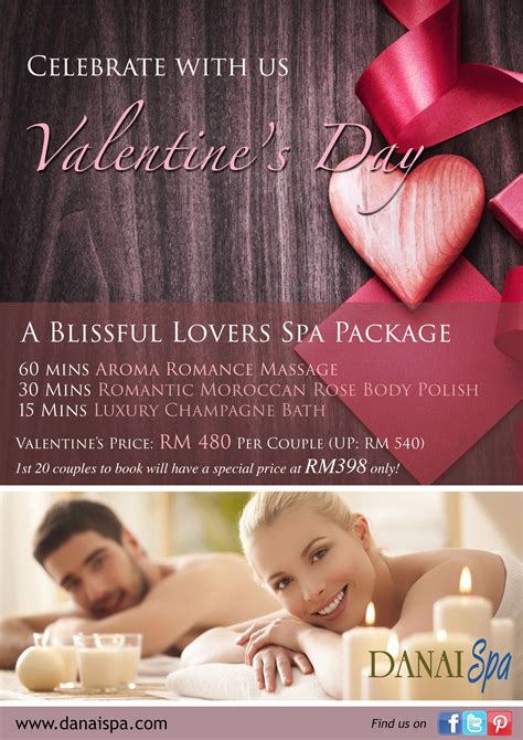 romantic spa package for valentine s day