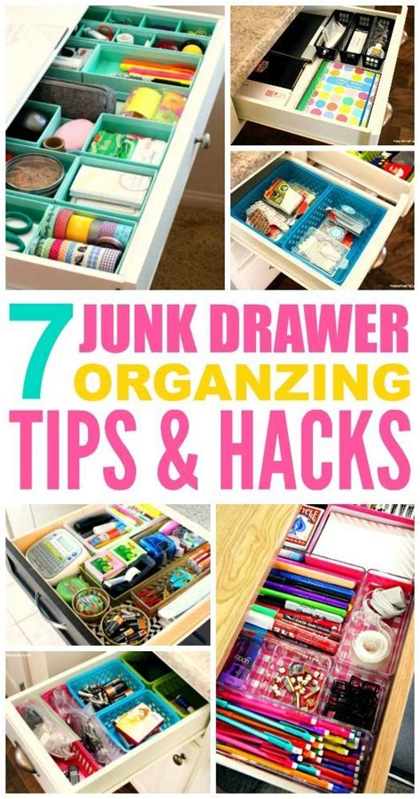 7 Junk Drawer Organization Hacks And Tips Junk Drawer Organizing