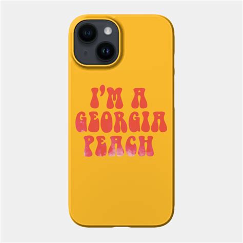 Georgia Peach Georgia Phone Case Teepublic