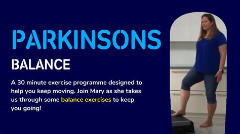 Parkinsons Uk Balance Exercise Mary Burton Youtube
