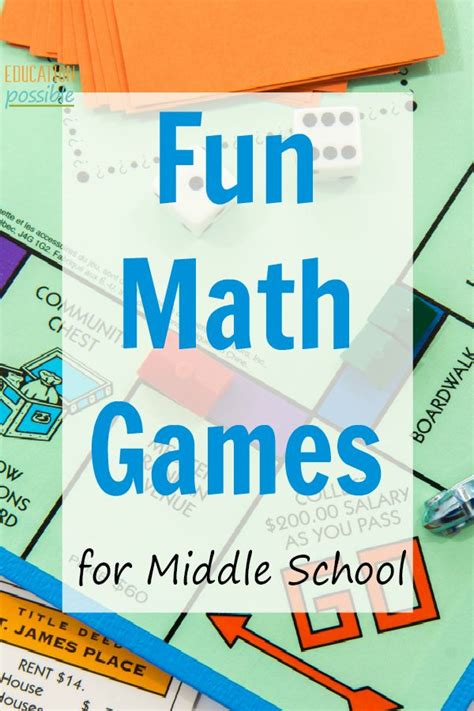 Math Games For Middle School Math Games Middle School Easy Math