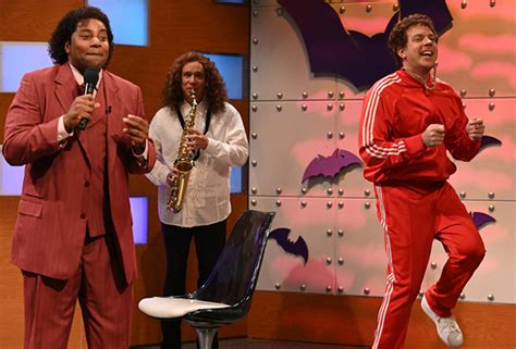 Snl Video Jason Sudeikis Tracksuits Back Up For What Up With That