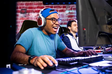 Young Male Esports Gamers Stock Photo Download Image Now Istock