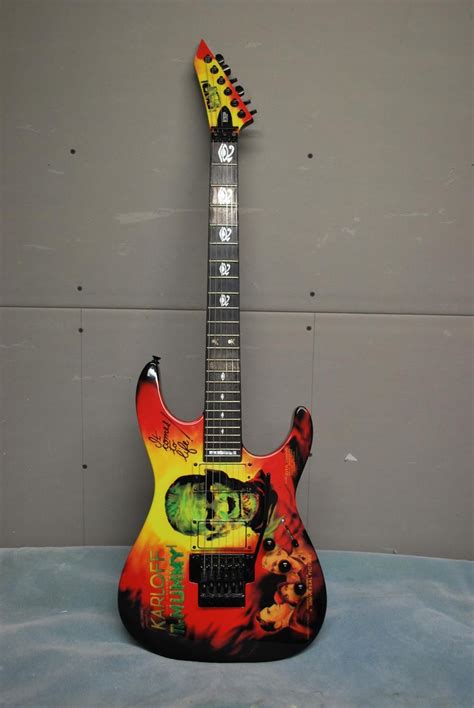 Kirk Hammetts Esp Kh 2 The Mummy Music Guitar Guitar Kirk