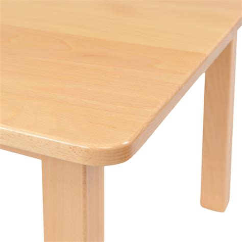 Solid Beech Tables - Early Years Direct