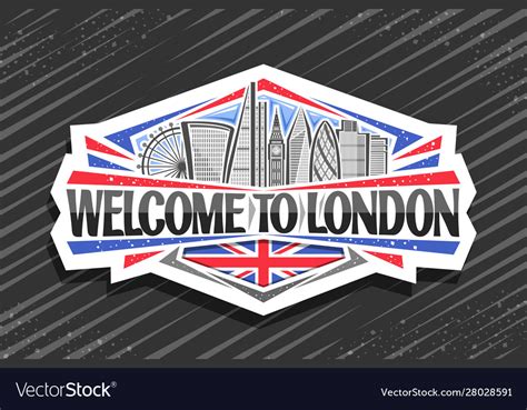 Logo For London Royalty Free Vector Image Vectorstock