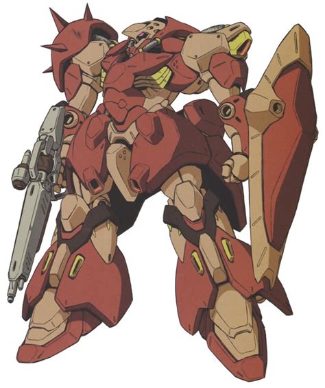 One Of The Mobile Suits That Mufti Uses In Mobile Suit Gundam Hathaway