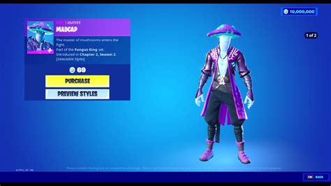 Fortnite Leaked Madcap Skin And Crescent Moon Pickaxe Item Shop Preview