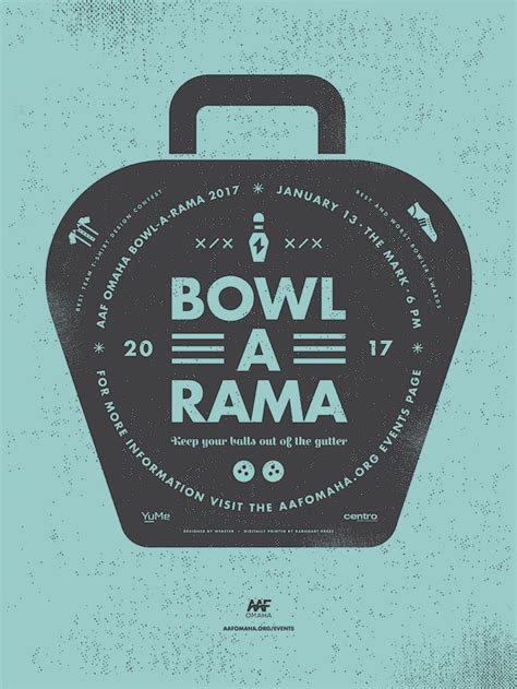 Aaf Omaha Bowl A Rama Omaha Poster Design Design