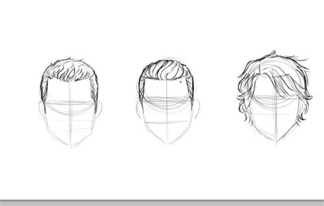 How To Draw Mens Hair By 87tors Drawing Technique How To Draw Hair