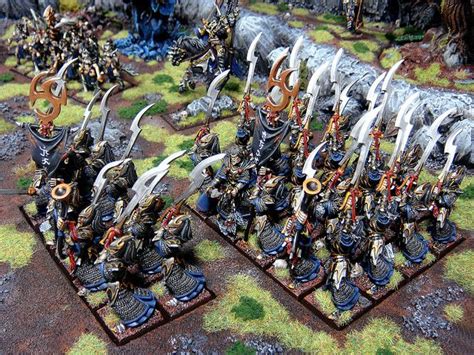 Armies On Parade Dark Elves 11 Medium Dark Elf Warhammer Dark Elves