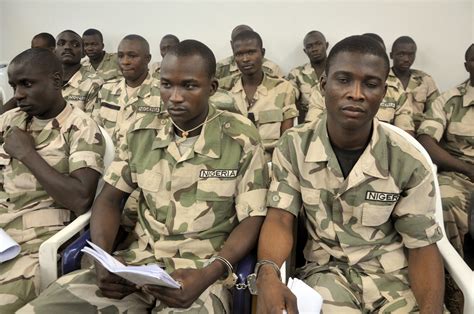Nigeria Sentences 54 Soldiers To Death By Firing Squad Cbs News