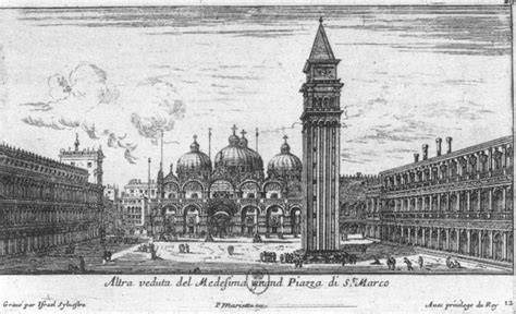 Piazza San Marco By Israel Silvestre The Younger