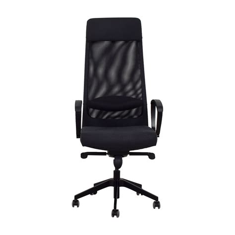 68 Off Ikea Ikea Black Office Chair Chairs