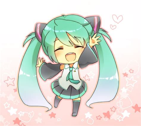 Chibi Chibi Hatsune Miku Anime Chibi Me Anime Kawaii Chibi Kawaii