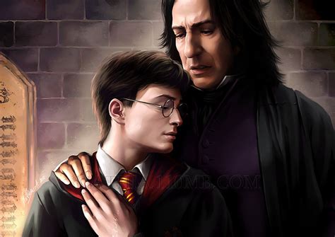 Severus And Harry Severus Snape Fan Art 17499753 Fanpop