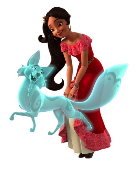 Elena Of Avalor And Zuzo The Spirit Fox Disney Princess Dresses