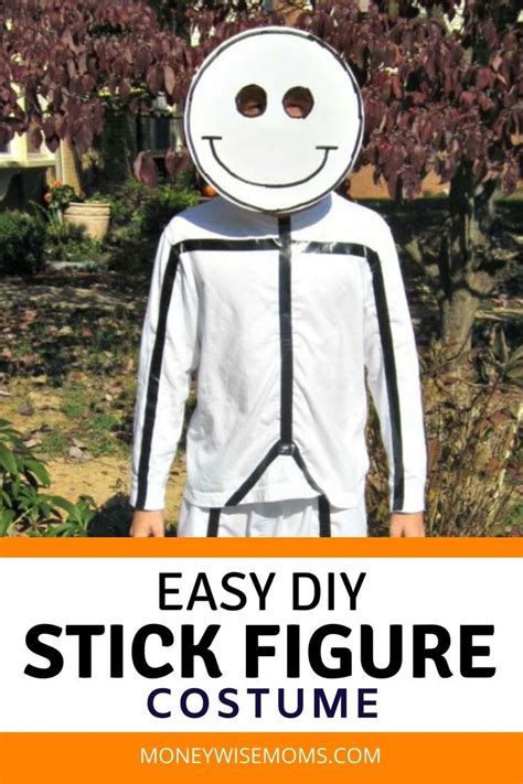 Diy Stick Man Costume Stick Figure Costume Stick Figure Halloween