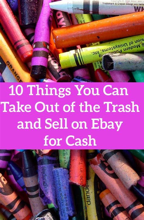 The great thing about selling photos online is you don't need any specialized training, the opportunities are plentiful, and most if you'd like to make money selling photos, here are 40 types of gigs, where to find them, and how much they pay. 10 Things You can Take out of the Trash and Sell on Ebay | Ebay selling tips, Selling on ebay ...