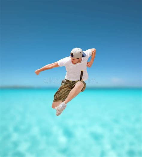 130 Young Male Jumping Air Free Stock Photos Stockfreeimages