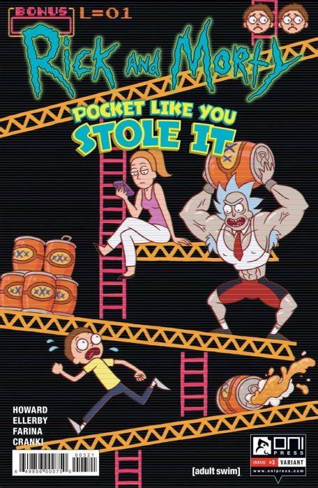 Rick And Morty Pocket Like You Stole It 1 Oni Press Comic Book