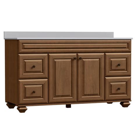 Plywood, hmr, mdf, particle board, solid menards bathroom vanities are very popular among interior decor enthusiasts as they allow for an added aesthetic appeal to the overall vibe of a property. Magick Woods Elements Manchester 60"W x 21"D Mocha Bathroom Vanity Cabinet at Menards®