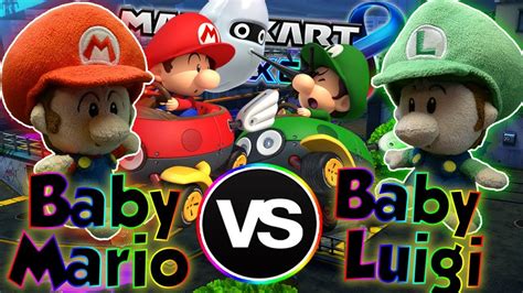 Abm Baby Mario Vs Baby Luigi Mario Kart 8 Deluxe Gameplay Match