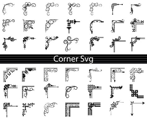 Excited To Share The Latest Addition To My Etsy Shop Corner Svg