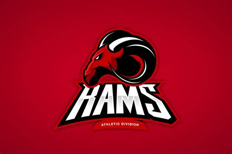 Horses Mascot Sport Logo Design Custom Designed Illustrations ~ Creative Market