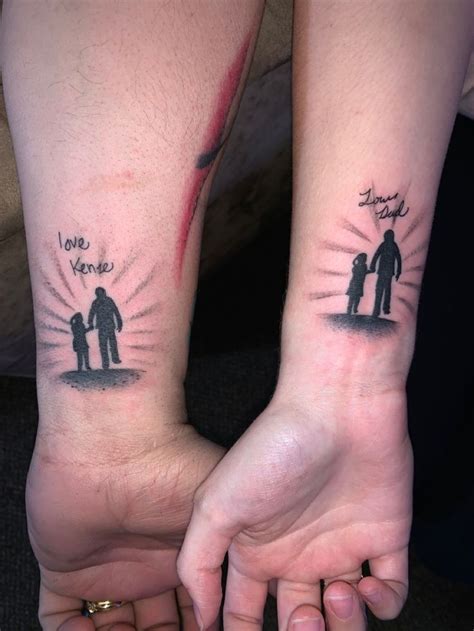 Dad Daughter Tattoo Designs