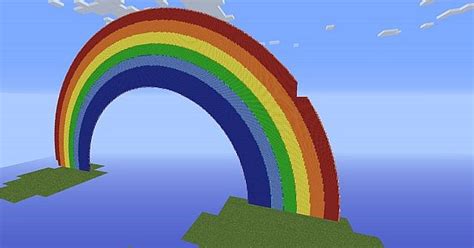 Minecraft Tutorial How To Make An Epic Glowing Rainbow Youtube E36