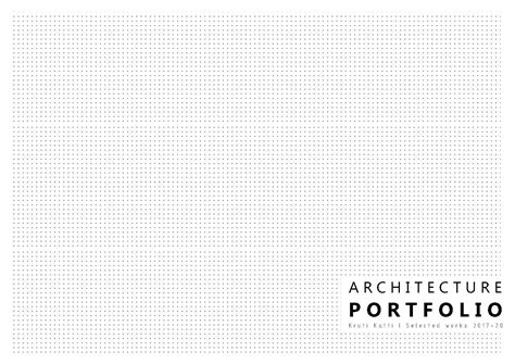 Architecture Portfolio On Behance