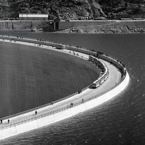 The Dam Of The Valle Di Lei On The Inauguration Day Of Kraftwerke