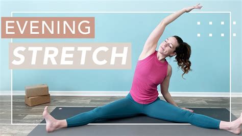 Evening Yoga Stretch For Beginners Youtube