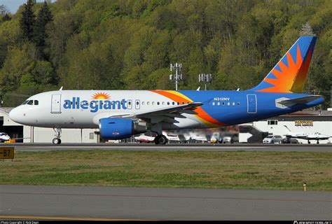 N312nv Allegiant Air Airbus A319 111 Photo By Nick Dean Id 1068238