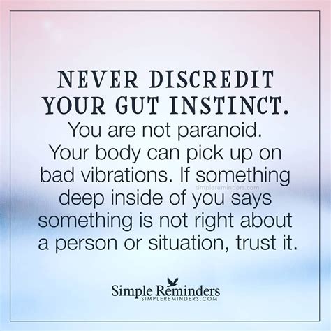 Never Discredit Your Gut Instinct Pictures Photos And Images For