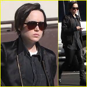 Ellen Page Reveals How She Spends Her Alone Time Ellen Page Just Jared Celebrity News And