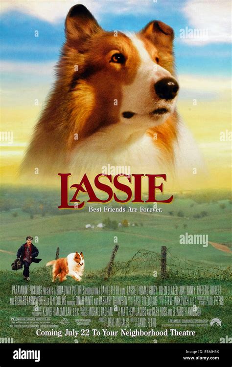 Lassie Us Advance Poster Art Thomas Guiry Lassie 1994 ©paramount