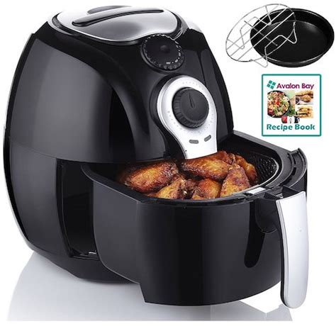 fryer air food airfryer fried healthy avalon bay fryers quart cooking recipe baking rated amazon ab capacity includes kitchen mini