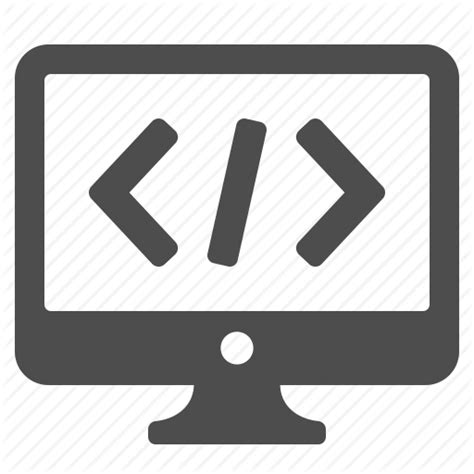 Computer Code Icon 256441 Free Icons Library