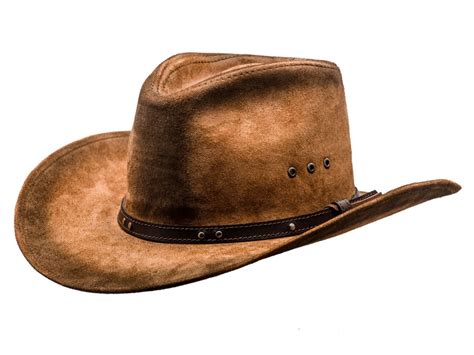 Leather Cowboy Hat Brown Leather Cowboy Hats Cowboy Hats Western