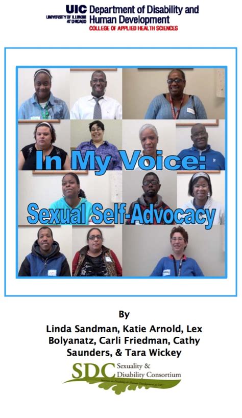 In My Voice Sexual Self Advocacy Elevatus Training