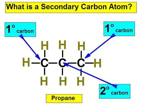 Module 16 Part D Secondary Carbon Atom Explanation