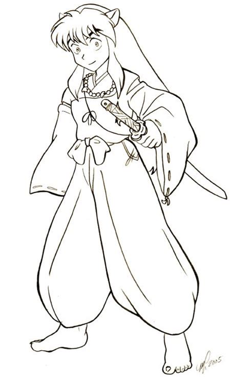 Download Inuyasha Coloring Pages Anime Kids Pedia | Anime child ...