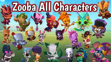 Zooba All Characters Gameplay Youtube