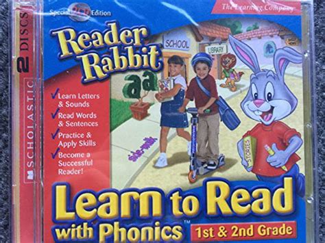 Reader Rabbit Learn To Read With Phonics 1st And 2nd Grade Audio Cd