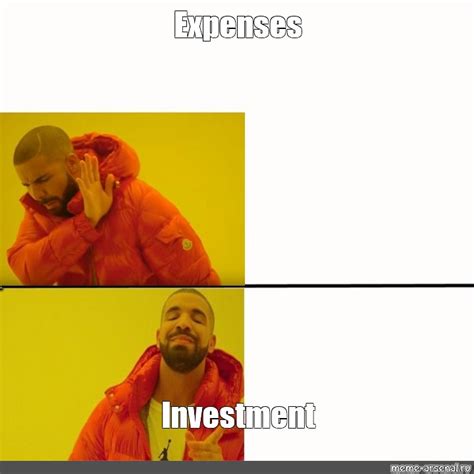 Сomics Meme Expenses Investment Comics Meme