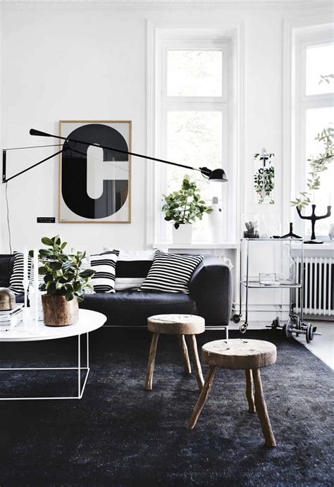 A Monochrome Apartment In Stockholm Filled With Clever Style Ideas