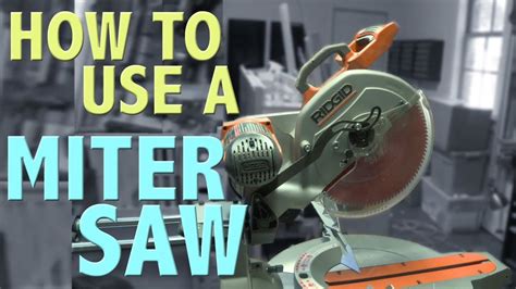Locations with the name of the place visible in front of you at the starting point (e.g. How To: Use a Miter Saw | Shanty2chic - YouTube