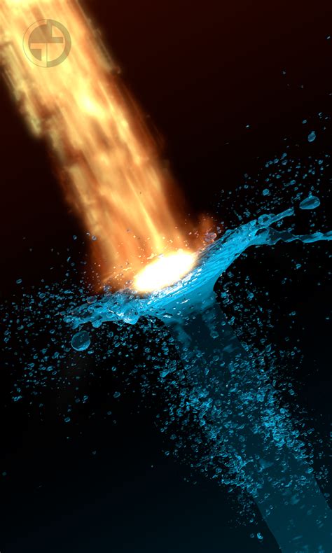 Fire Vs Water By Grahamgraham On Deviantart